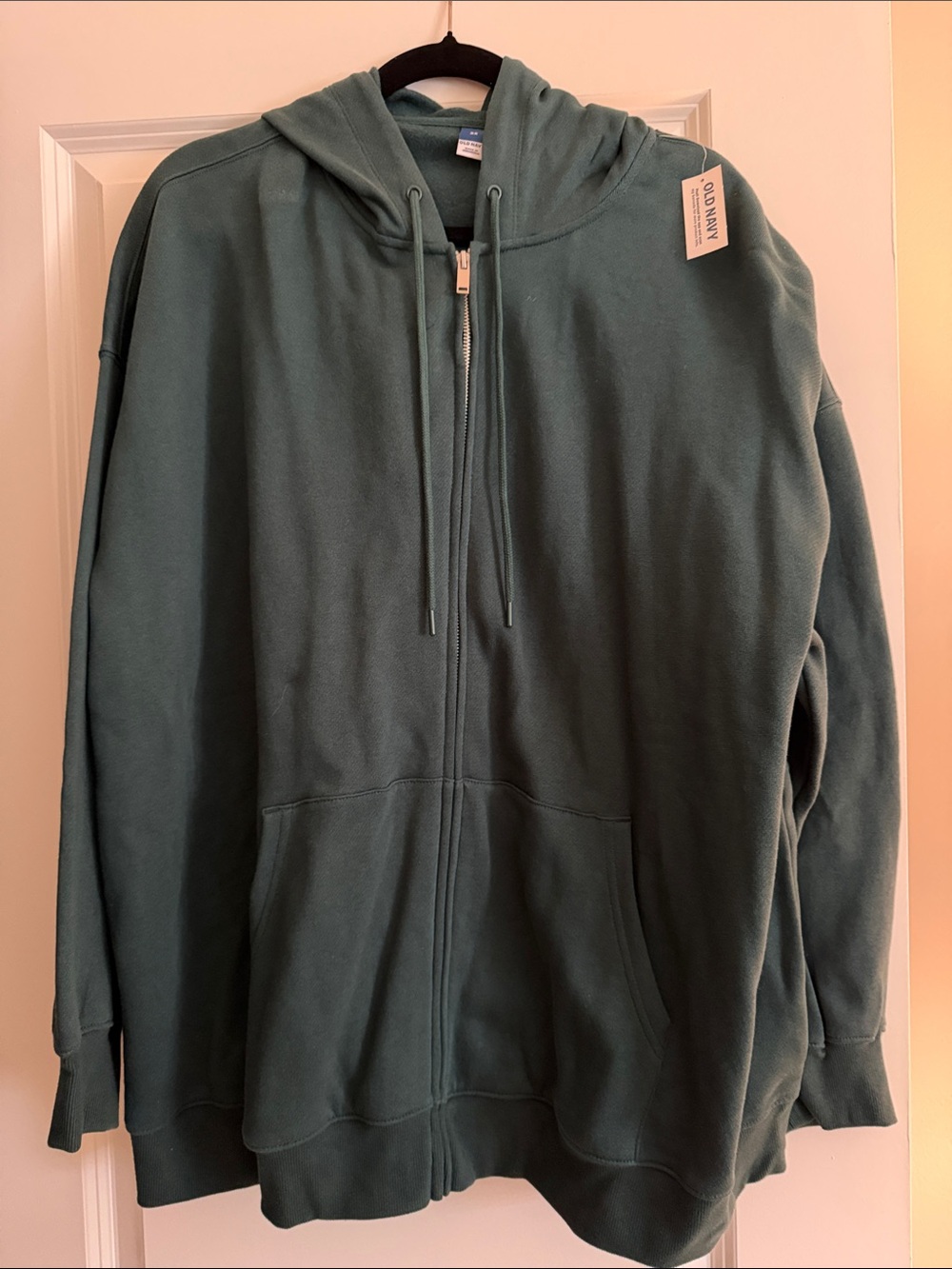 Old Navy Forest Green Full-Zip Hoodie